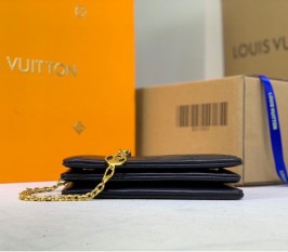 Louis Vuitton Coussin Pochette In Black