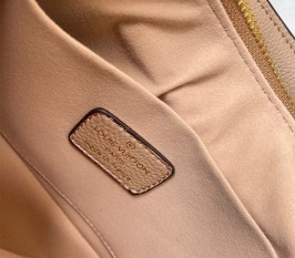 Louis Vuitton Bicolor Monogram Empreinte Leather Bagatelle Mini Hobo In Tourterelle Gray