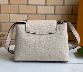 Louis Vuitton Capucines Mini Chain Bag In Beige