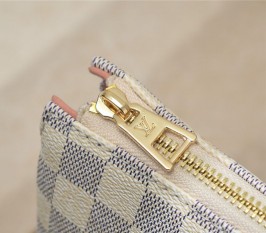 Louis Vuitton Damier Azur Coussin PM Bag With Jacquard Strap
