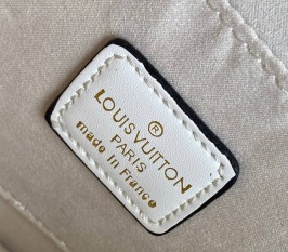Louis Vuitton Dauphine Lugano MM Off Bag In White
