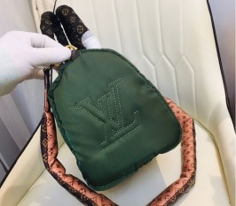 Louis Vuitton Econyl Regenerated Nylon Speedy Bandouliere 30 Handbag In Khaki Green