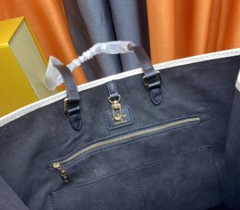 Louis Vuitton Monogram Empreinte Leather Crafty OnTheGo GM Tote In Cream