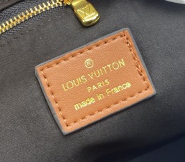 Louis Vuitton Monogram Empreinte Wild At Heart Neverfull MM Tote In Black