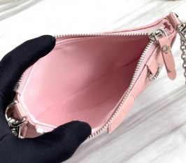 Louis Vuitton Epi Leather Easy Pouch On Strap In Rose Ballerine Pink