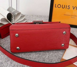 Louis Vuitton Epi Leather Grenelle MM Bag In Red