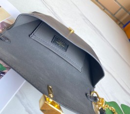 Louis Vuitton Epi Leather Padlock On Strap Bag In Black