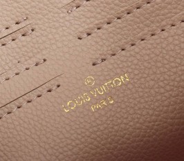 Louis Vuitton Lockme Clutch In Galet Gray