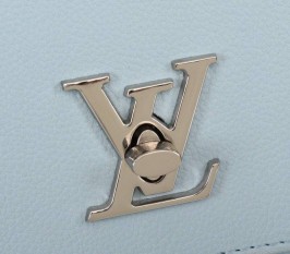 Louis Vuitton Lockme Clutch In Olympe Blue