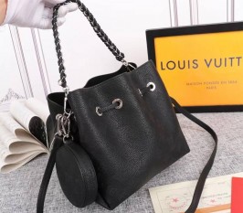 Louis Vuitton Mahina Bella Bag In Black