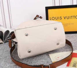 Louis Vuitton Mahina Muria Bag In Cream
