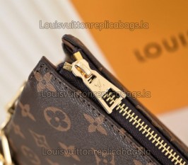 Louis Vuitton Monogram Canvas Coussin MM Handbag With Jacquard Strap