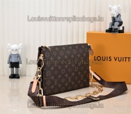 Louis Vuitton Monogram Canvas Coussin PM Handbag With Jacquard Strap