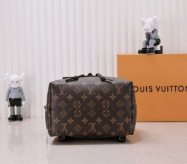 Louis Vuitton Monogram Canvas Montsouris PM Backpack In Black