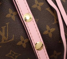 Louis Vuitton Monogram Canvas NeoNoe MM Bag In Rose Poudre