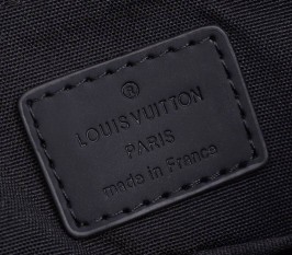 Louis Vuitton Monogram Canvas Odeon MM Bag In Black