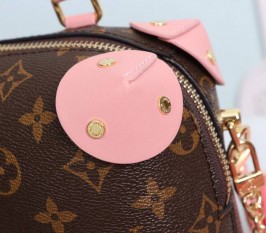 Louis Vuitton Monogram Canvas Petite Malle Souple Handbag In Peche