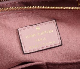 Louis Vuitton Monogram Canvas Soufflot MM Bag In Peach