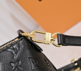 Louis Vuitton Monogram Empreinte Boetie PM Tote In Black