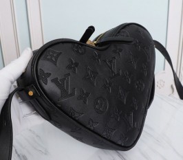 Louis Vuitton Monogram Empreinte Game On Coeur Bag In Black