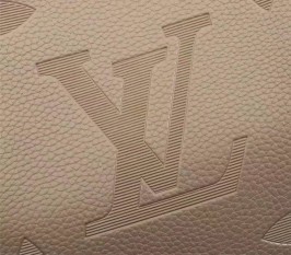 Louis Vuitton Monogram Empreinte Giant Onthego GM Tote In Beige
