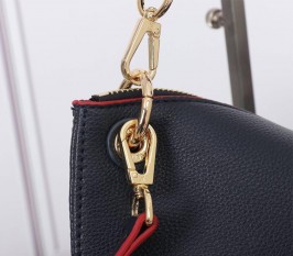 Louis Vuitton Monogram Empreinte Leather Maida Hobo In Navy Blue
