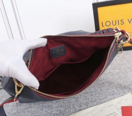 Louis Vuitton Monogram Empreinte Leather Maida Hobo In Navy Blue