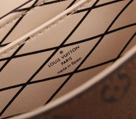 Louis Vuitton Monogram Reverse Canvas Vertical Trunk Pochette