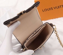 Louis Vuitton Monogram Reverse Canvas Vertical Trunk Pochette