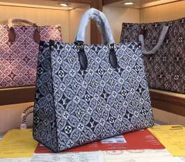 Louis Vuitton Since 1854 Onthego GM Tote In Navy Blue