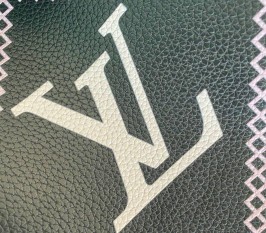 Louis Vuitton Spring 2022 Monogram Empreinte NeoNoe MM Bag In Black