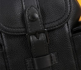 Louis Vuitton Taurillon Leather Christopher XS Backpack In Black