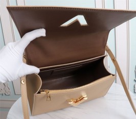 Louis Vuitton Twist One Handle MM Handbag In Beige