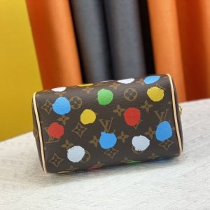 Louis Vuitton X YK Monogram Canvas Speedy 20 Handbag - Image 5
