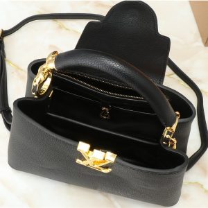 Louis Vuitton Capucines BB Handbag In Black - Image 5