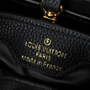 Louis Vuitton Capucines BB Handbag In Black - Image 8