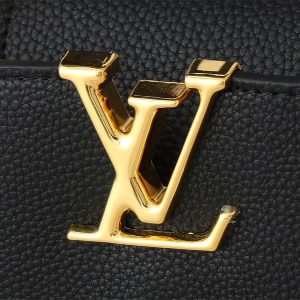 Louis Vuitton Capucines Mini Capucines Handbag In Black - Image 8