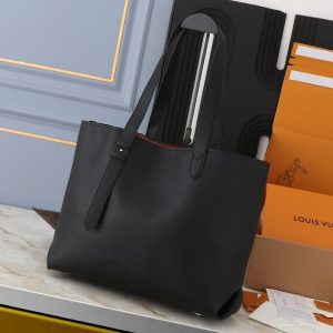 Louis Vuitton Low Key Cabas MM Bag In Black - Image 2