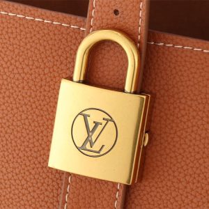 Louis Vuitton Low Key Cabas MM Bag In Cognac Brown - Image 8