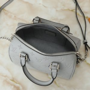 Louis Vuitton Other Leathers Speedy Bandouliere 20 Handbag In Washed Blue - Image 8