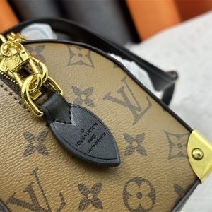 Louis Vuitton Monogram Canvas Cruise 2025 Speedy 20 Trunk Bag In Black - Image 8