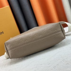 Louis Vuitton Monogram Empreinte Coussin MM Hobo In Galet Gray - Image 5