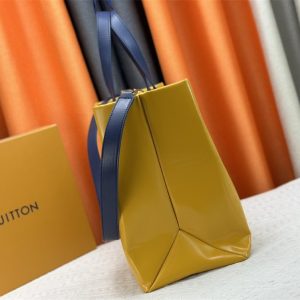 Louis Vuitton Other Leathers Shopper MM Tote In Safran - Image 4
