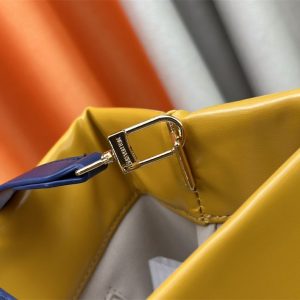 Louis Vuitton Other Leathers Shopper MM Tote In Safran - Image 9