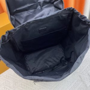 Louis Vuitton Monogram Canvas Montsouris Backpack In Black - Image 6