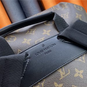 Louis Vuitton Monogram Canvas Montsouris Backpack In Black - Image 9