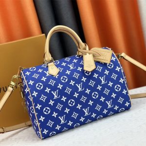 Louis Vuitton Speedy P9 Bandouliere 30 Bag In Amethyst Purple - Image 2