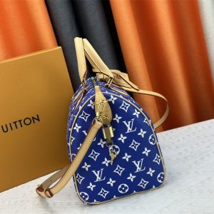 Louis Vuitton Speedy P9 Bandouliere 30 Bag In Amethyst Purple - Image 3