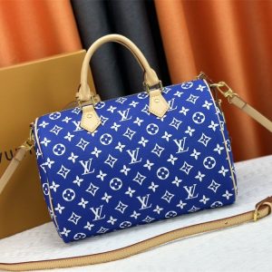Louis Vuitton Speedy P9 Bandouliere 30 Bag In Amethyst Purple - Image 4