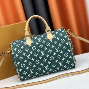 Louis Vuitton Speedy P9 Bandouliere 30 Bag In Green - Image 4
